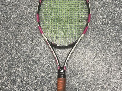 Babolat Pure Drive Junior 25 Tennis Racquet - Pink/Black/White, Pre-Strung