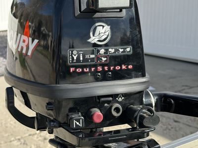 2012 Mercury six horse outboard.