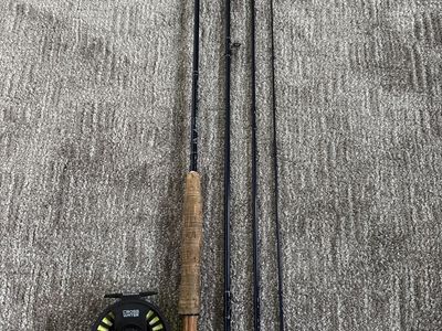 Fly fishing rod and reel