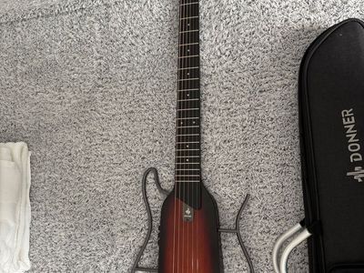 Donner HUSH™ I Acoustic-Electric Travel Guitar