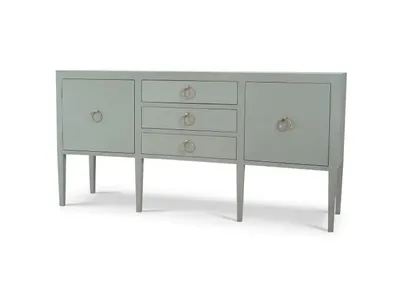 Bramble Furniture - Pale Blue Sideboard - NEW - 80" Wide - Retail $3500