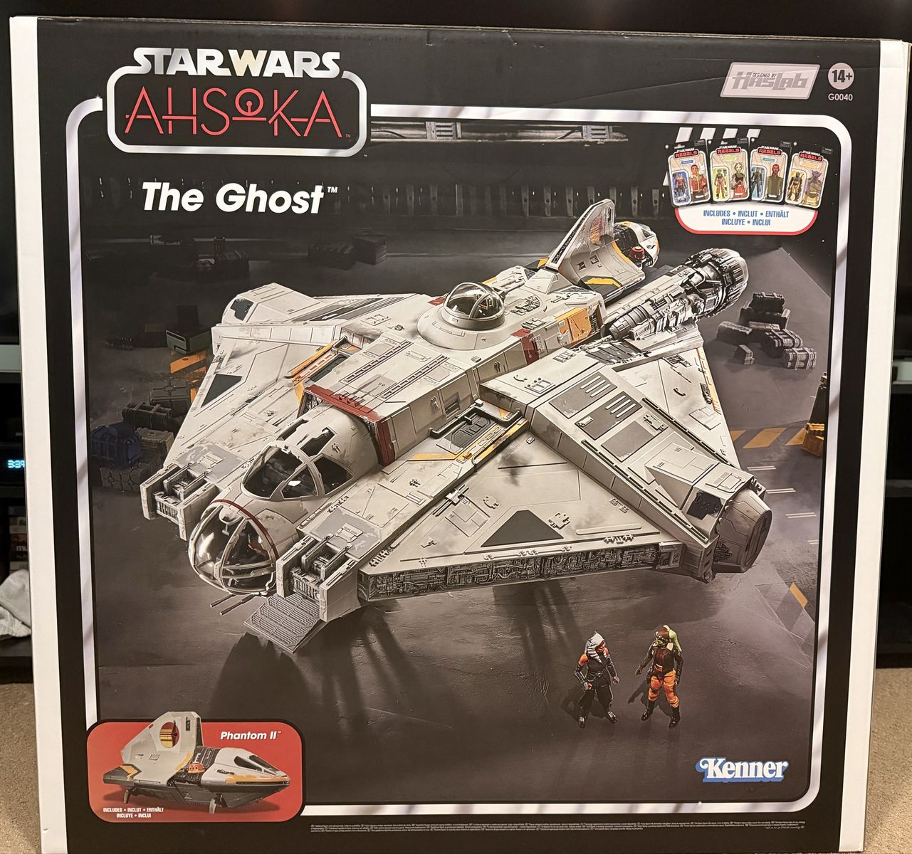 Star Wars HasLab The Ghost Vehicle & Action Figures Set The Vintage Collection