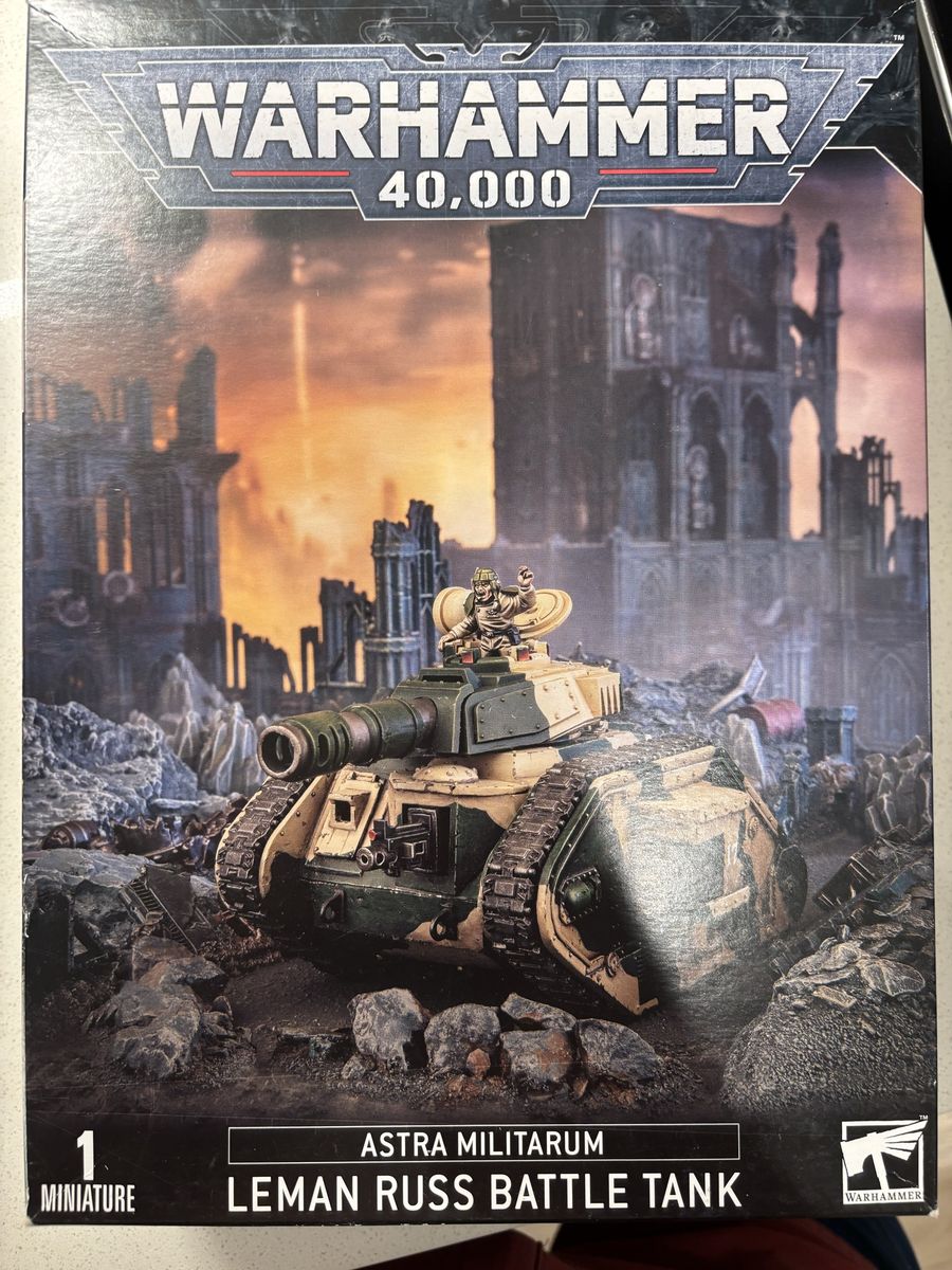 Warhammer 40K Astra Militarum Leman Russ Battle Tank