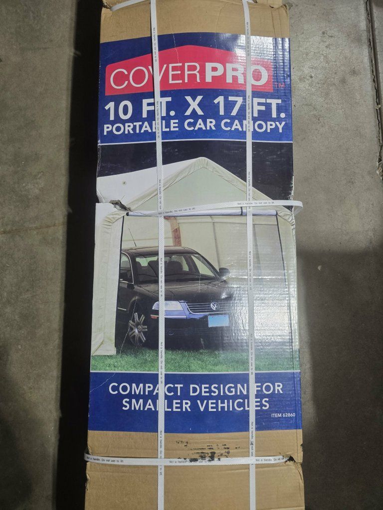 CoverPro 10'x17' Portable Car Canopy