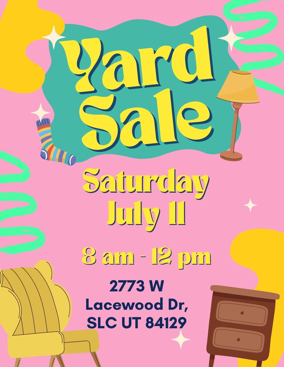 Moving Sale - Final SALE