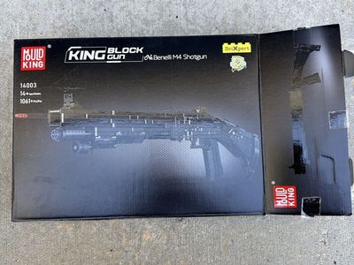 Mould King 14003 King Block Gun Benelli M4 Shotgun 1061+ Pcs