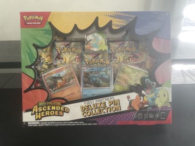 Mega evolution ascended hero’s first partners deluxe pin collection