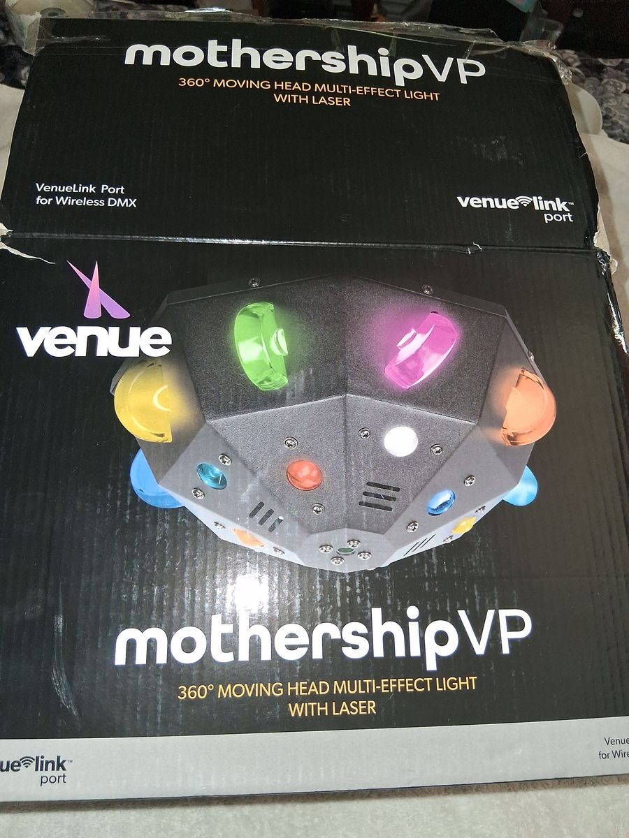 Venue Mothership DJ DMX Lights