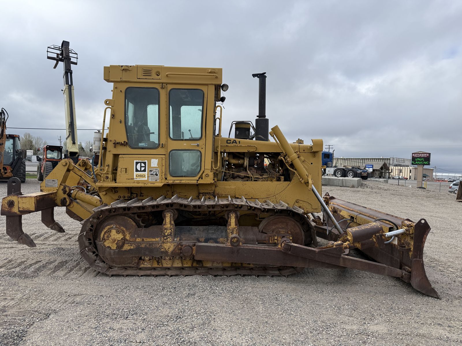1986 Cat D6D- Stock: 11435