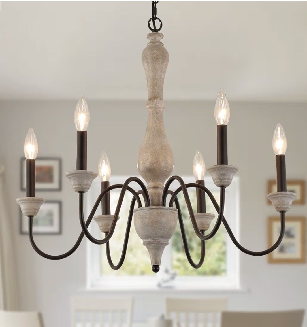 Brand New Farmhouse French Country Chandelier