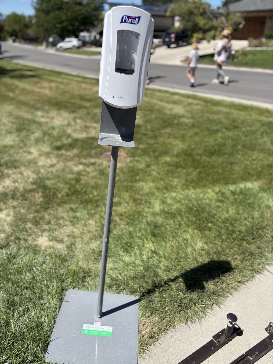 Purell hand sanitizer dispenser 