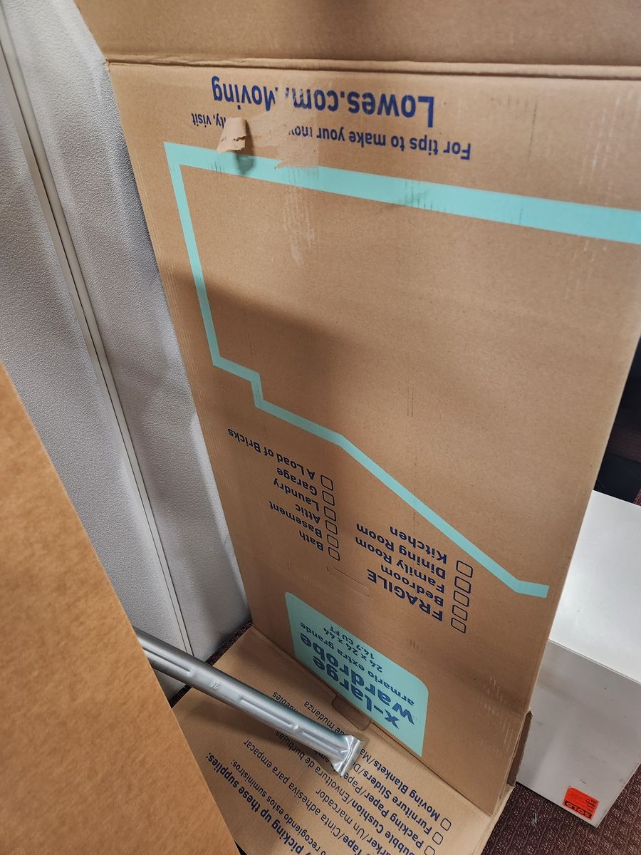 Extra Large Wardrobe Box