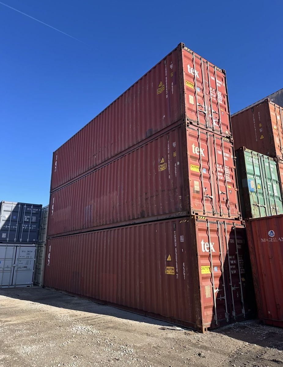 Used 40’ High Cube Cargo Worthy Shipping Container | Ready to Deliver