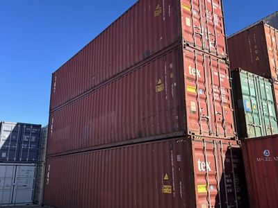 Used 40’ High Cube Cargo Worthy Shipping Container | Ready to Deliver