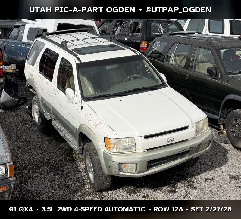 2001 Infiniti QX4 Parts - UTPAP Ogden
