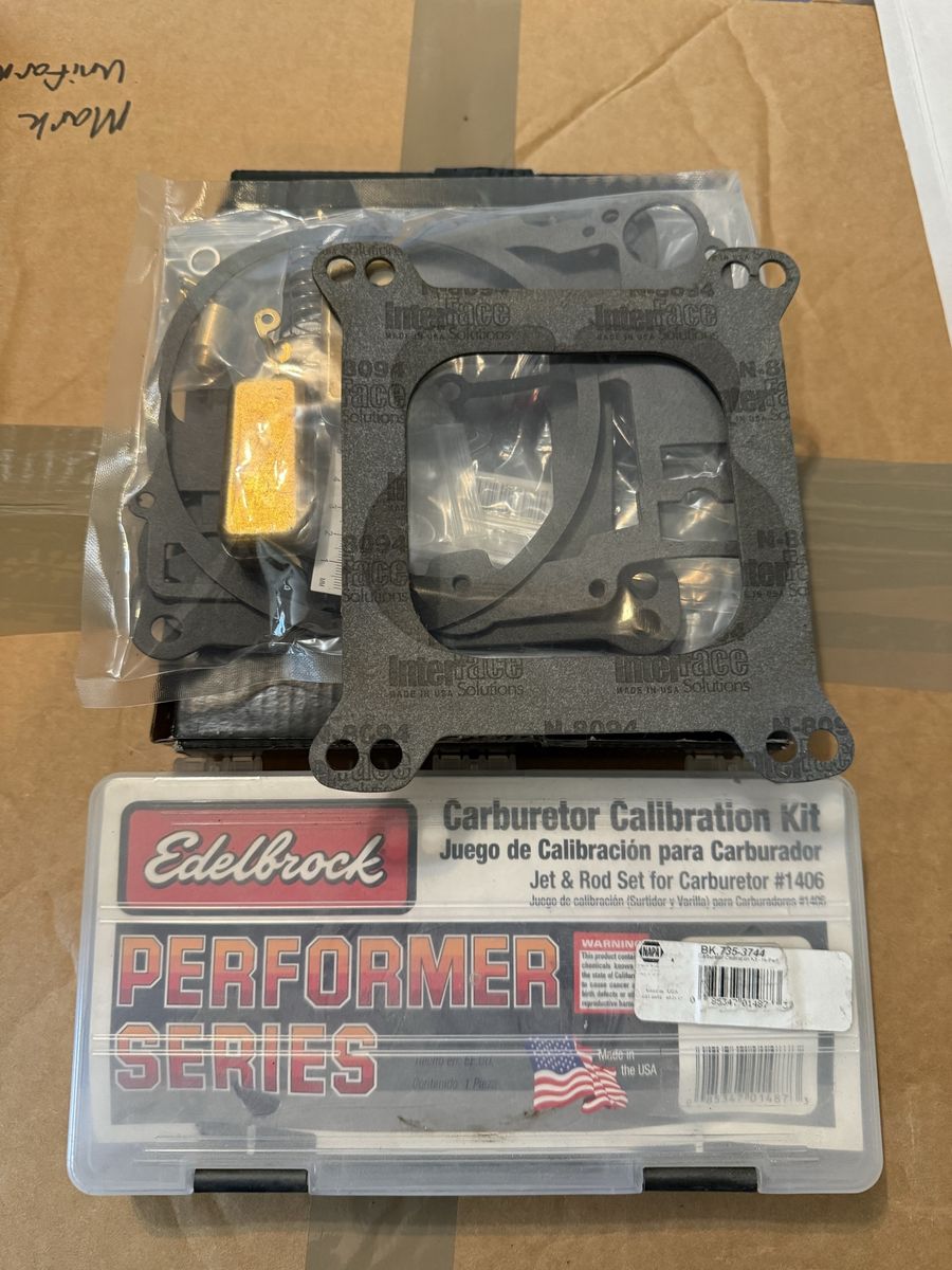 Edelbrock Carb Kit- Free