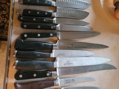 forged knife collection