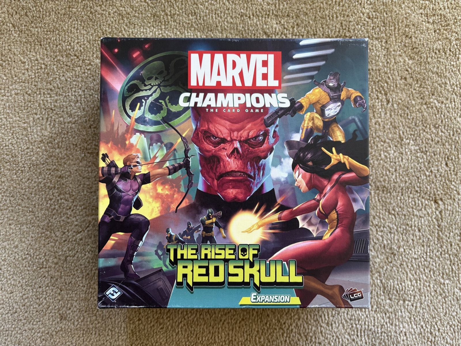 NEW Marvel Champions Card Game: Rise of Red Skull Expansion