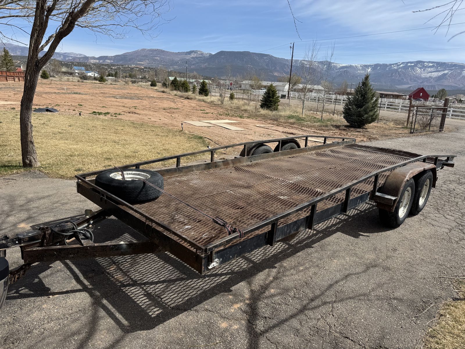 7x22 Utility Trailer