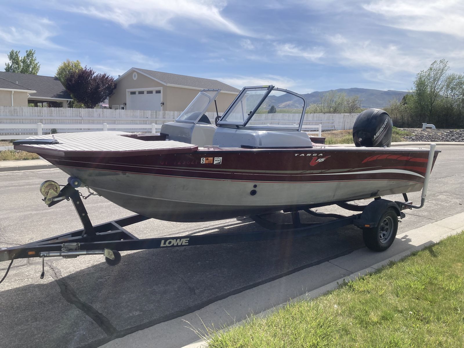 2013 Tracker Targa V18 combo