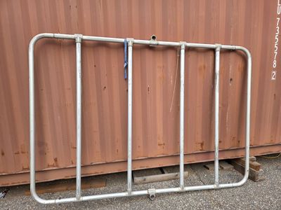 Commercial Aluminum White Water Raft Frame - 104" x 72" outside dims