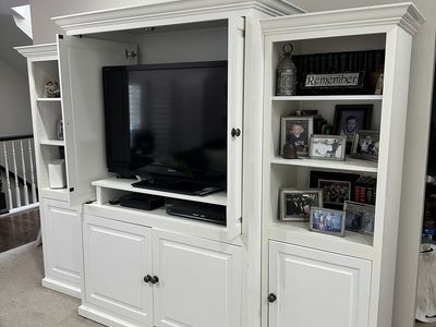 White Entertainment Center