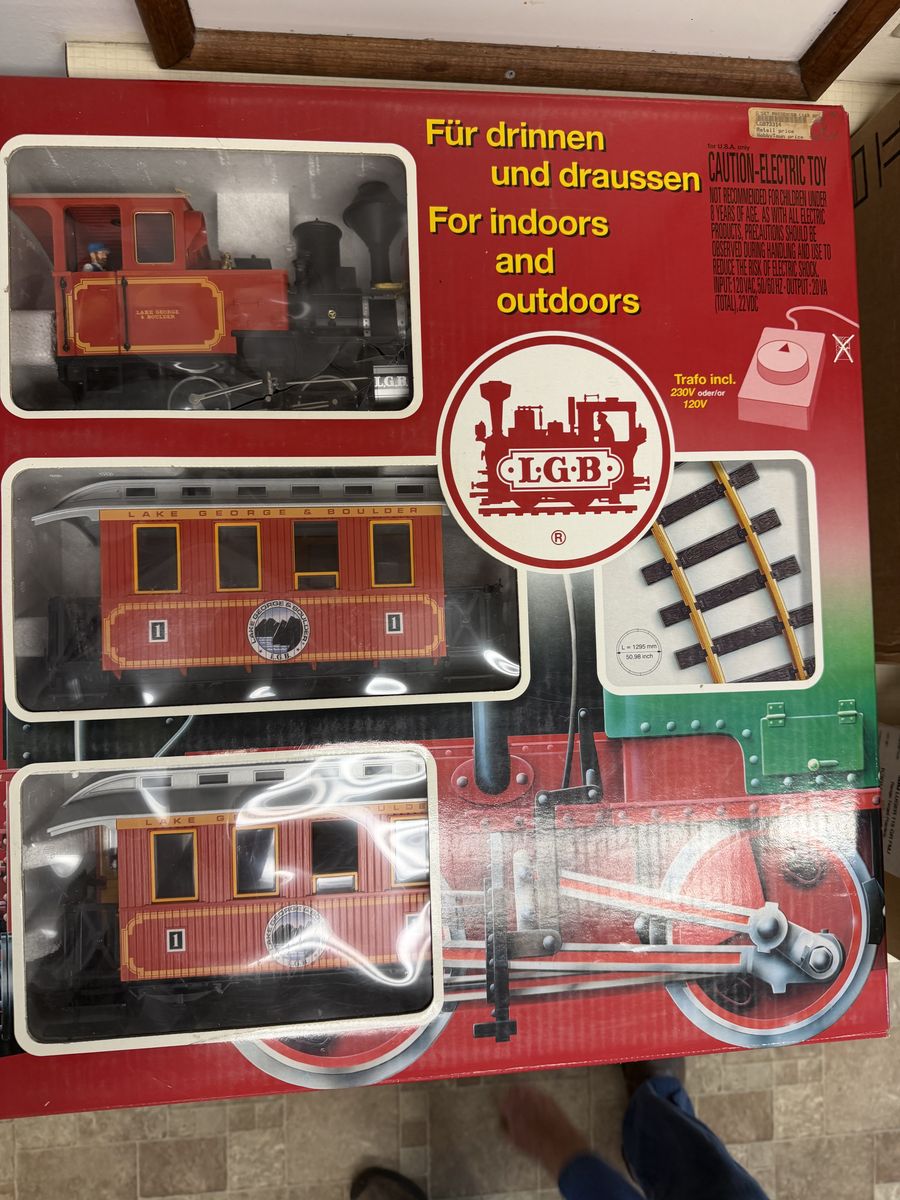 LGB (Lehman-Gross-Bahn) The Big Train Set