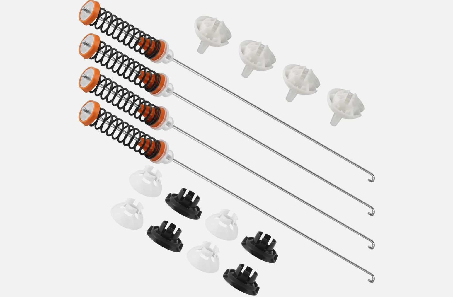 W11130359 Washer Suspension Rods Kit 4 Pack for Whirlpool Maytag Kenmore Washer