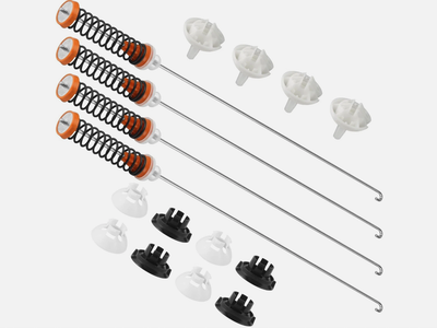 W11130359 Washer Suspension Rods Kit 4 Pack for Whirlpool Maytag Kenmore Washer
