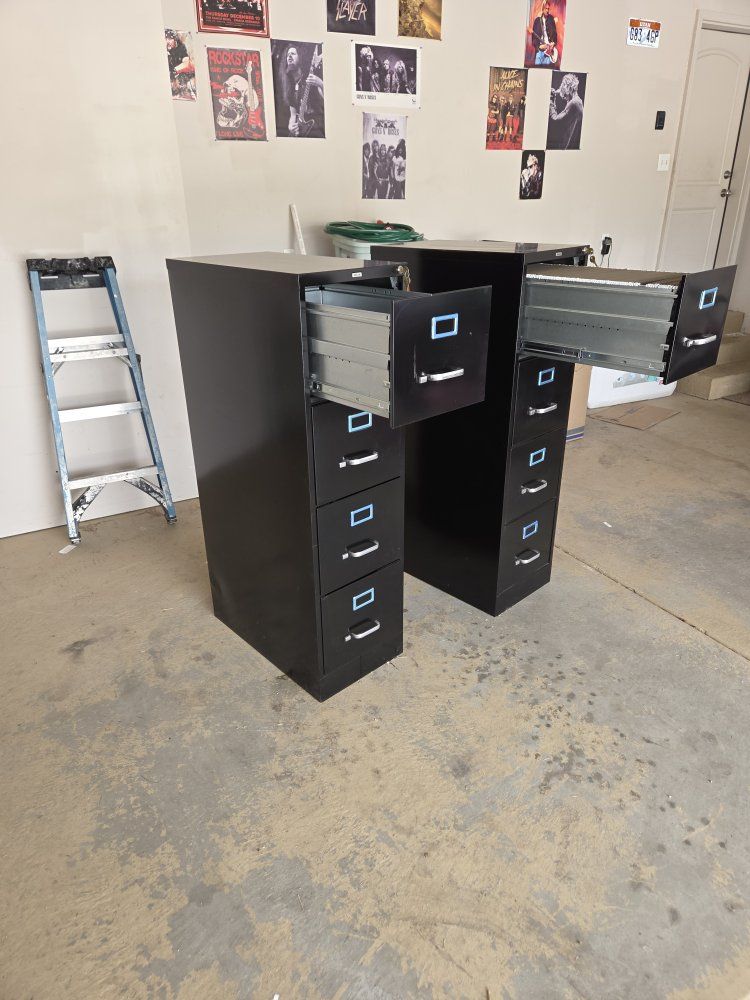 filing cabinets