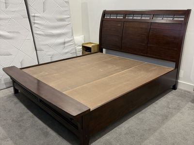 Napa Furniture Whistler Retreat King Solid Wood Storage Bed