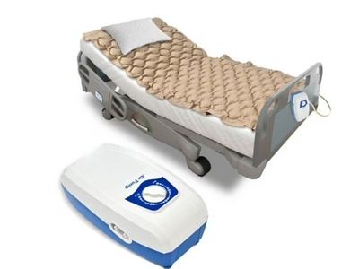 Alternating Pressure Bed Pad With Electric Pump, Size 36" x 78" x 3"