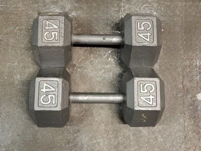 dumbbells 90 pounds