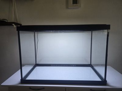 Topfin 20 gal led lit aquarium