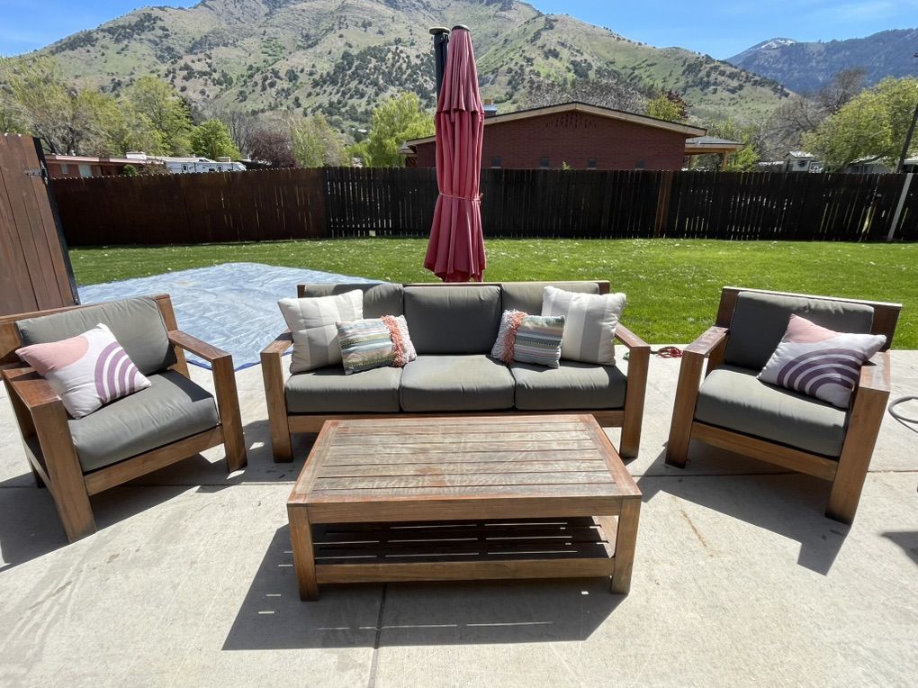 Real Teak Wood Patio Furniture