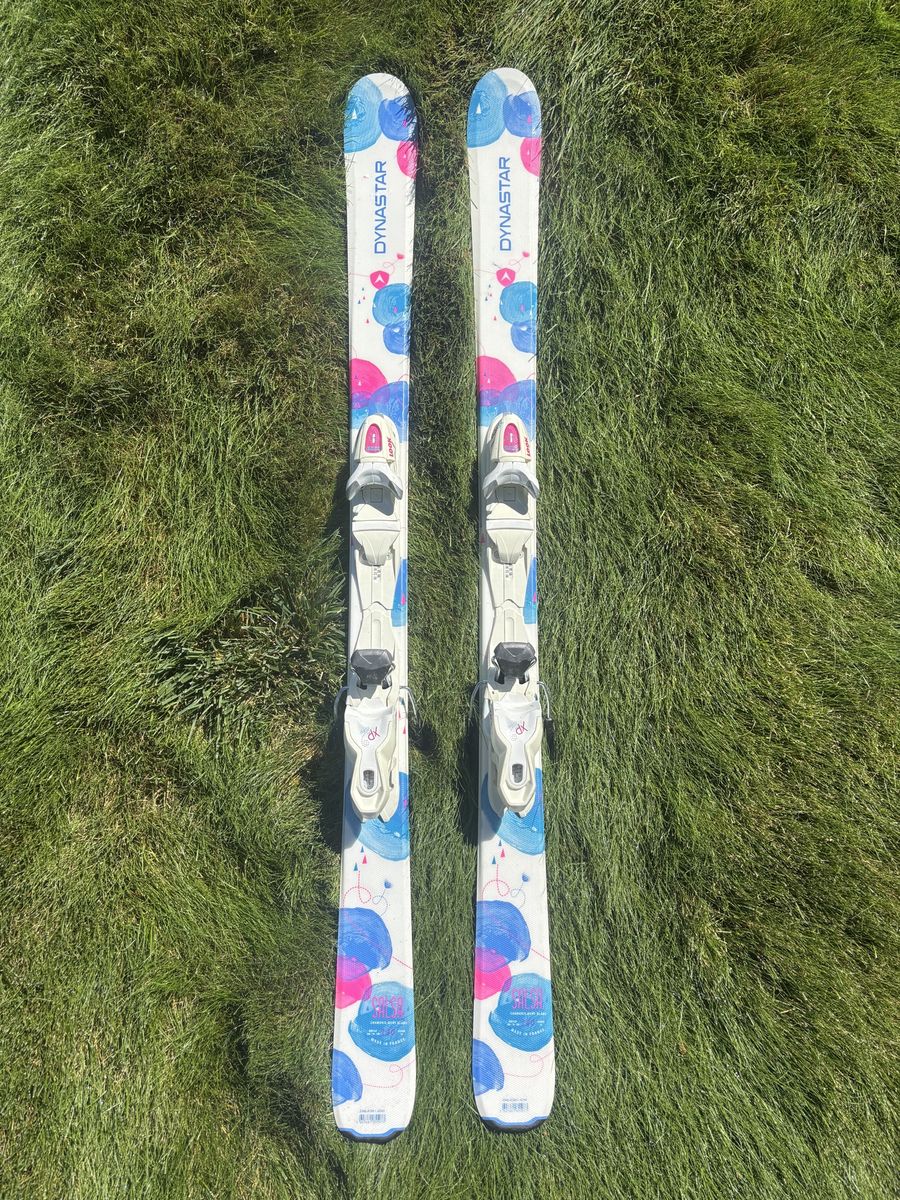 Dynastar Salsa Chamonix Mont Blanc Downhill Skis 140cm with Look Bindings
