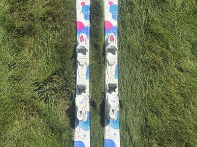 Dynastar Salsa Chamonix Mont Blanc Downhill Skis 140cm with Look Bindings