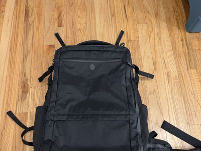 Tortuga 40L Carry-On Backpack Black - Versatile Travel Bag with Multiple Compartments