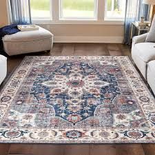 Wyatt & Ash Washable Indoor Area Rug,  7'10" x 10' #98229