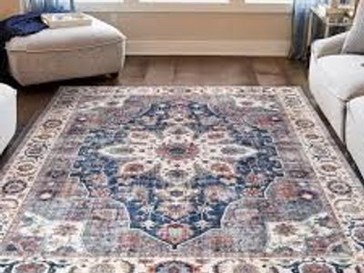 Wyatt & Ash Washable Indoor Area Rug, 7'10" x 10' #98229