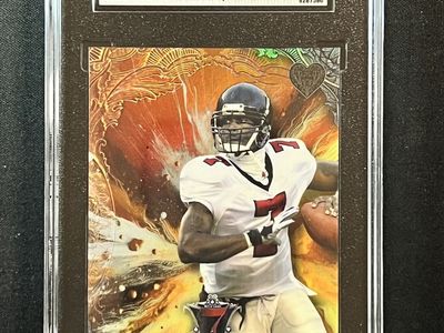 Michael Vick Jersey Triple Match 7/7/7 2024 Wild Card 7 Card Studs Hearts Galaxy Copper Rainbow 7/7 SGC 9 Mint