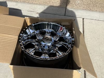 Chevy Dodge 8x165. 17x9 -18 offset