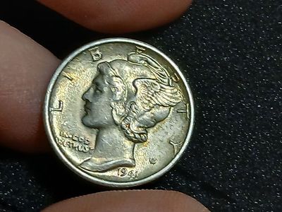 Liberty Head Dime 1941