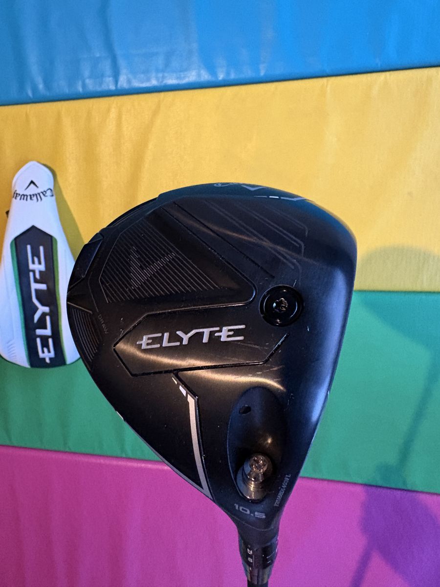 Callaway Elyte Blackout Driver (Like New) 10.5, Sr. Graphite Shaft, Right Handed