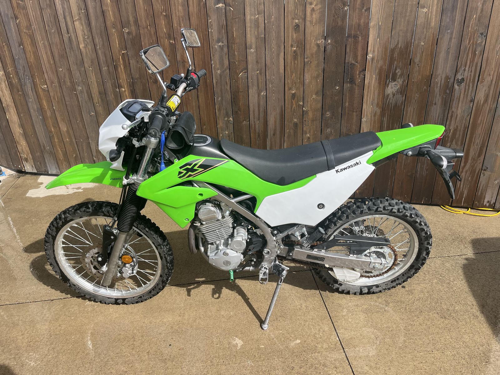 2021 Kawasaki KLX 230 dual sport — only 797 miles.