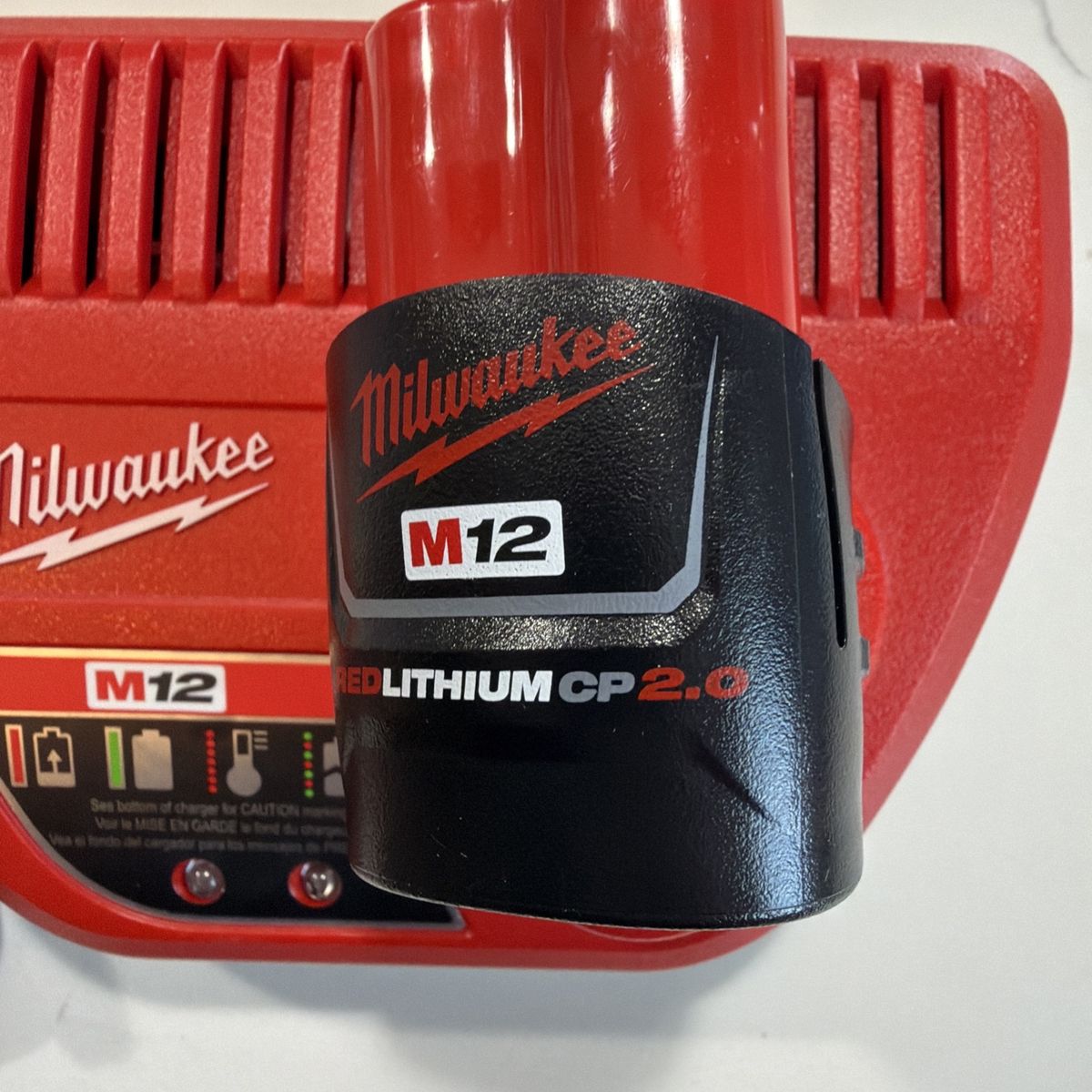 Milwaukee M12 2.0 battery and Battery Charger Power Tool Accessory - 3 available