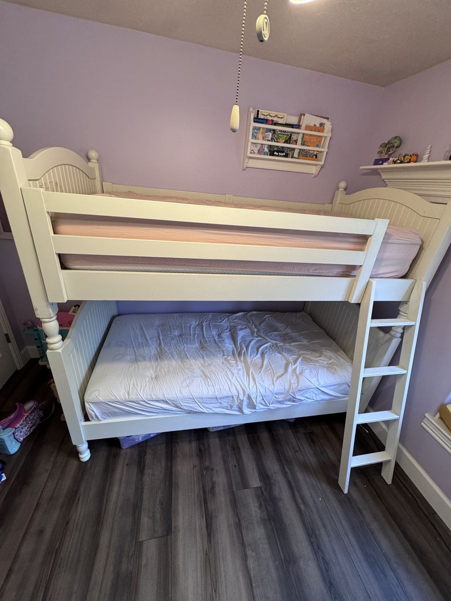 PB Twin Bunk Beds