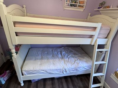 PB Twin Bunk Beds