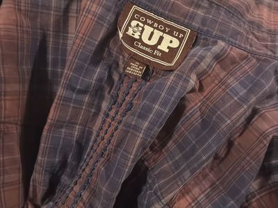 Cowboy Hardware/Up & Filson Men's XL Shirt & Jacket Lot - Classic Fit, Plaid & Solid