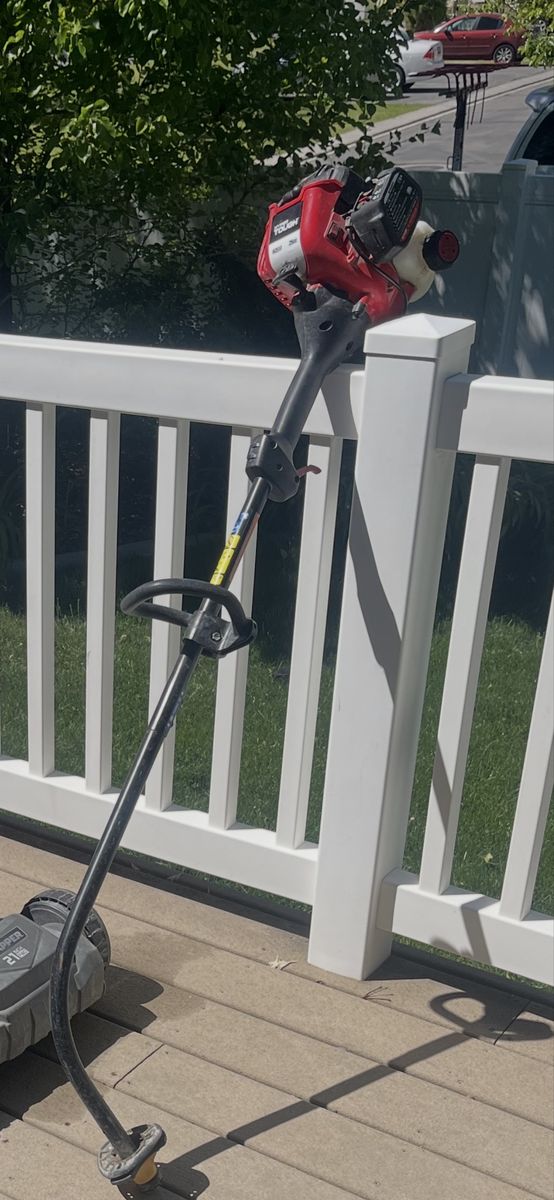 Hyper Tough H2510 25cc Gas Powered Curved Shaft String Trimmer Weed Wacker